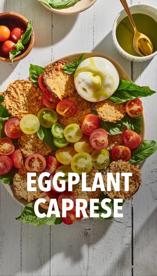 EGGPLANT CAPRESE⁠