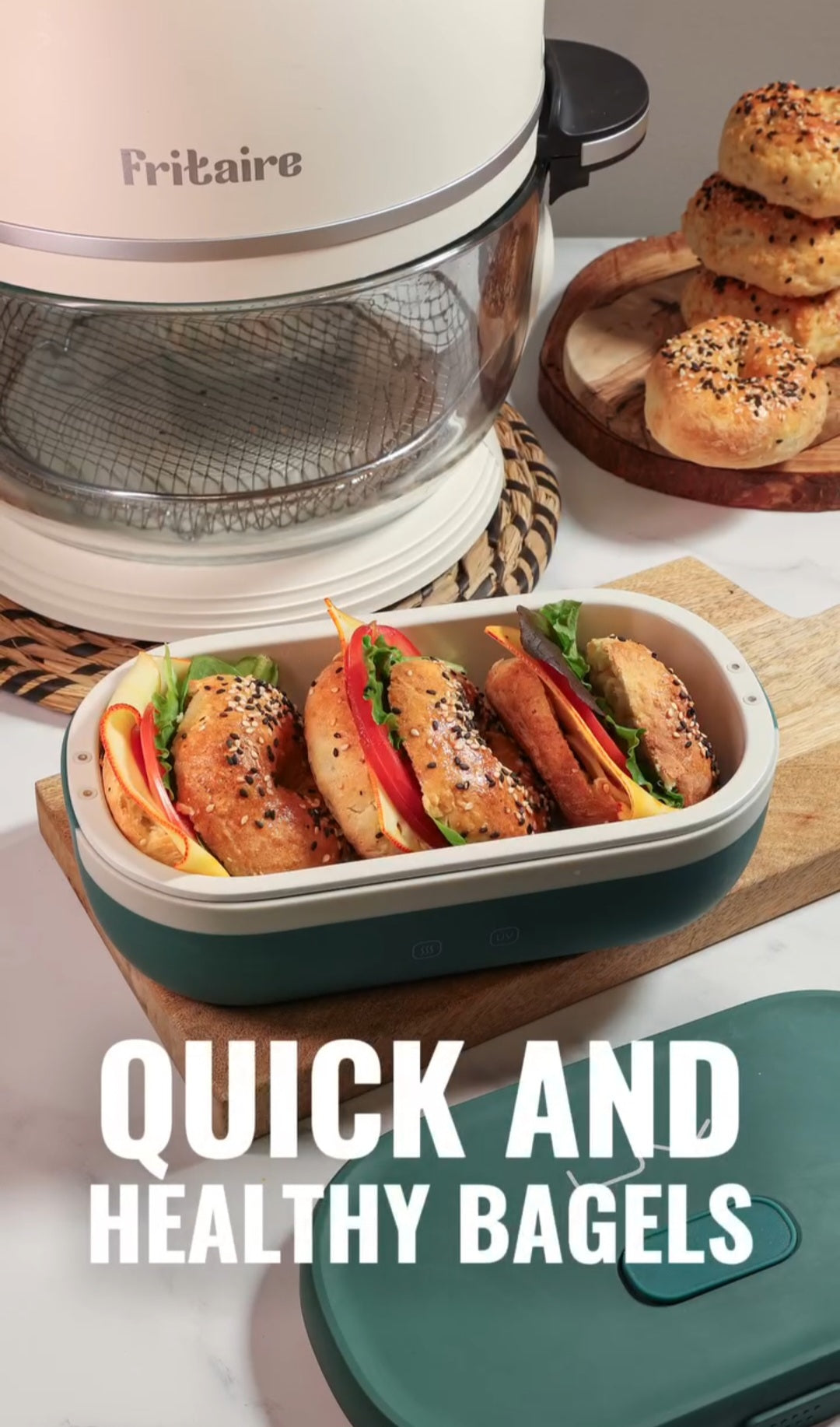 Quick and Healthy Bagels