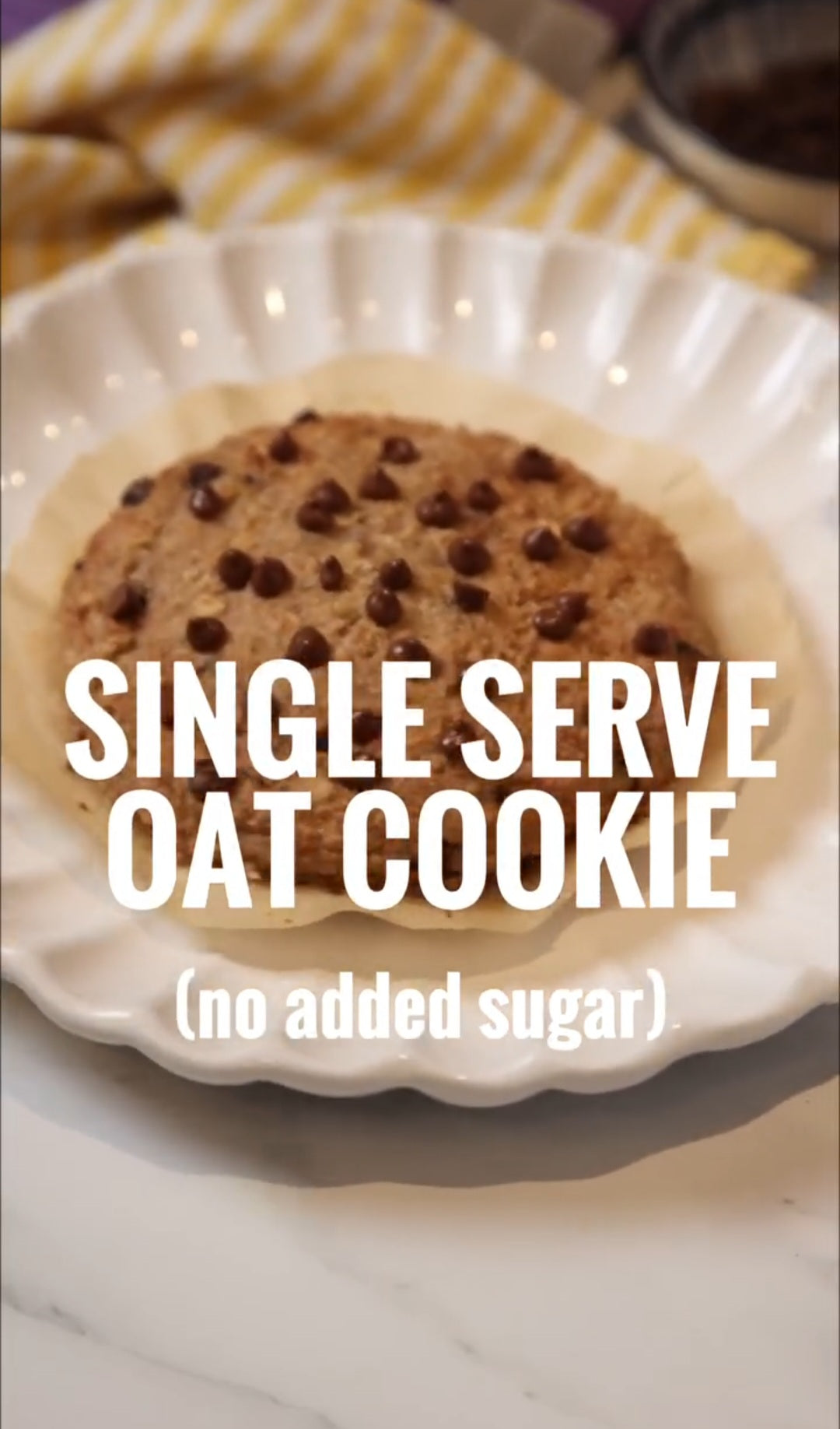 Single Serve Oat Cookie (No added Sugar)