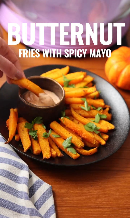 Butternut Fries With Spicy Mayo