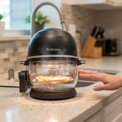 Do not touch the glass bowl while cooking or hot