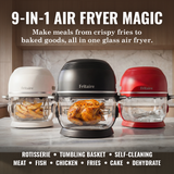 White | Self-Cleaning Air Frye & Non-Toxic Air Fryer (Open-Box)  - Final Sale