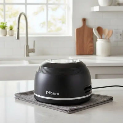 Don’t place the lid on fabric surfaces while still hot