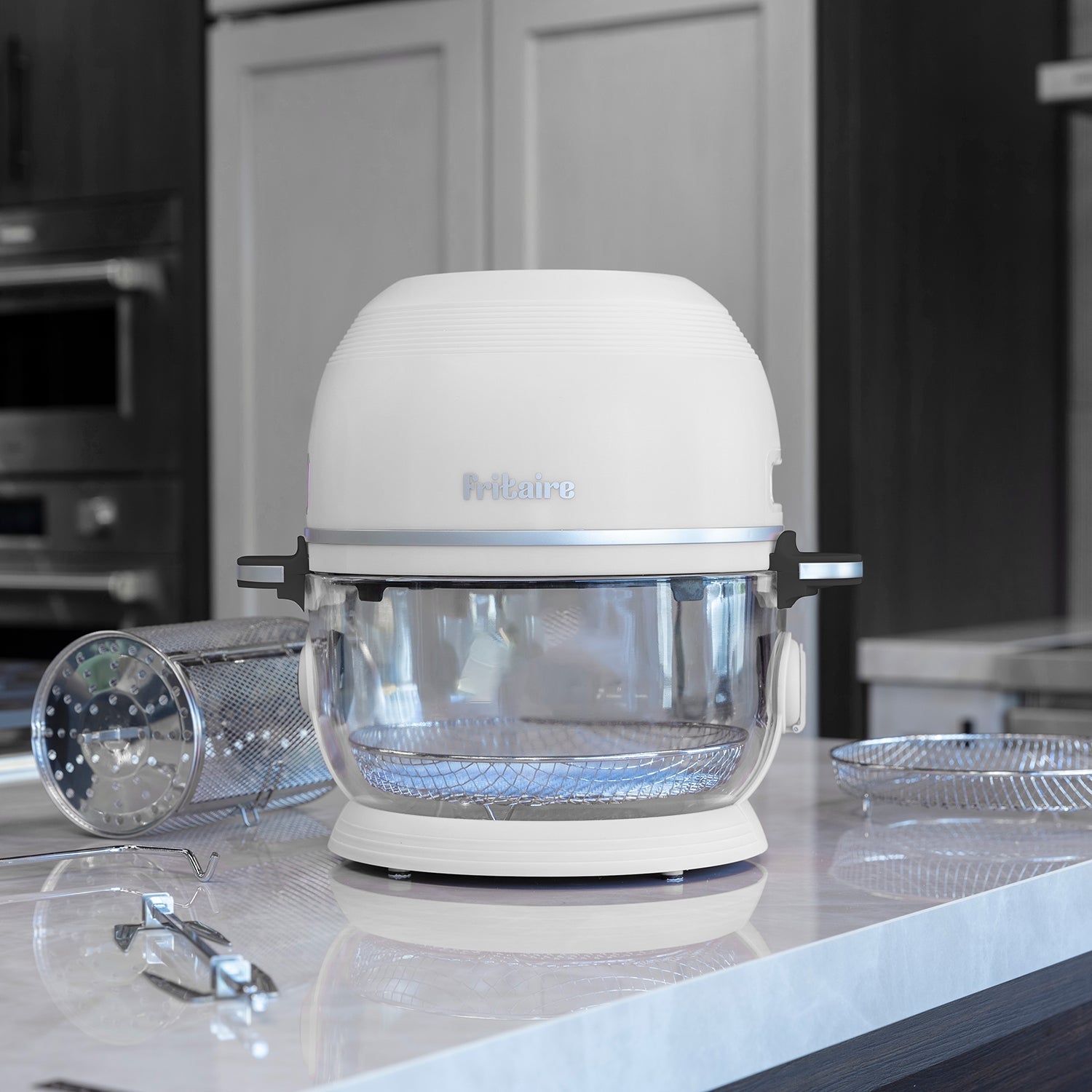 Self-Cleaning and BPA Free Glass Bowl Air Fryer