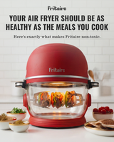 White | Self-Cleaning Air Frye & Non-Toxic Air Fryer (Open-Box)  - Final Sale