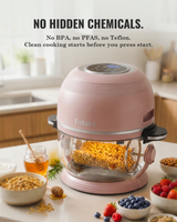 White | Self-Cleaning Air Frye & Non-Toxic Air Fryer (Open-Box)  - Final Sale