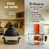 White | Self-Cleaning Air Frye & Non-Toxic Air Fryer (Open-Box)  - Final Sale